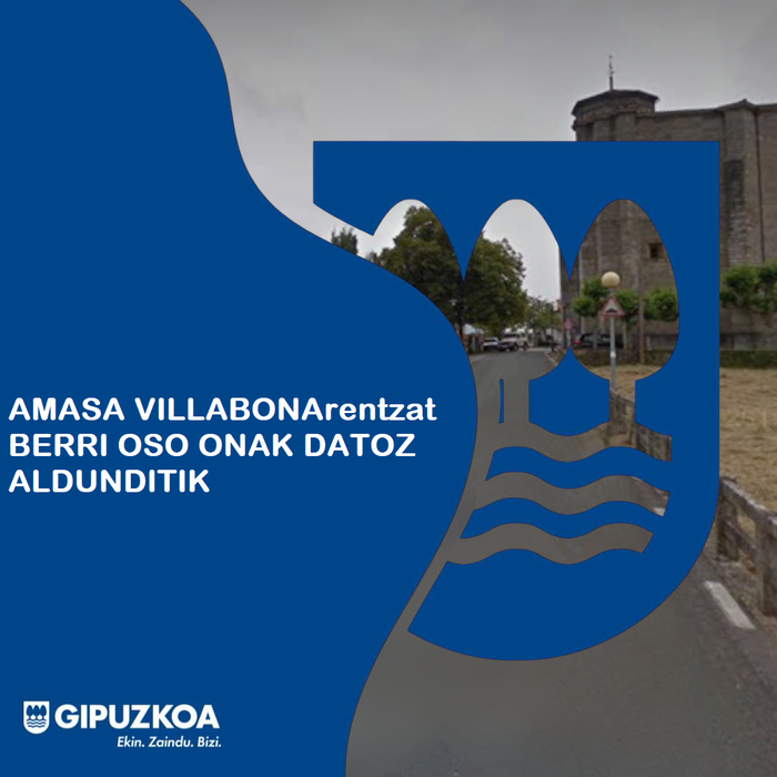 Albiste zoragarria Amasa Villabonatarrentzat eta batik bat amasarrentzat