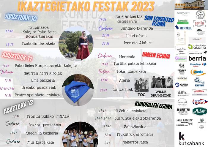 Ikaztegietako festak