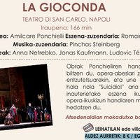 Opera pantailan: La Gioconda