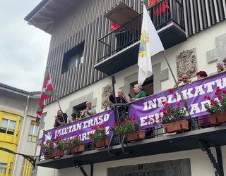 Gazte Alaiak elkartekoek eman diote hasiera Irurako San Migel jaiei