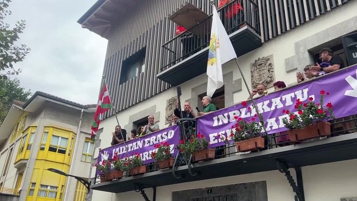 Gazte Alaiak elkartekoek eman diote hasiera Irurako San Migel jaiei