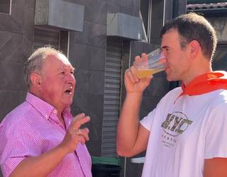 Sardina eta sagardo dastaketa festetako azken egunean