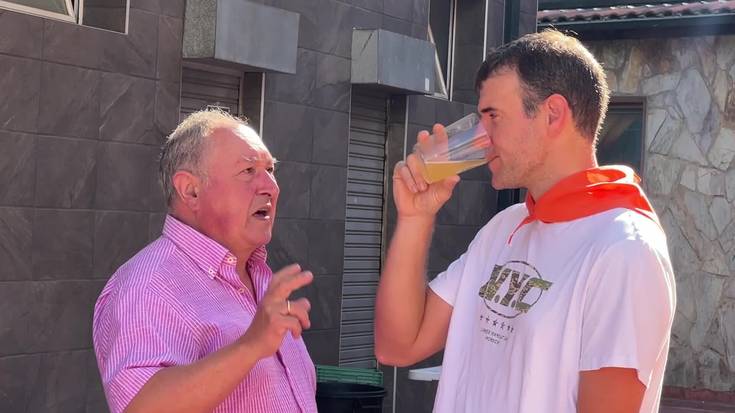 Sardina eta sagardo dastaketa festetako azken egunean