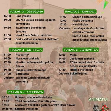 Alkizako festak