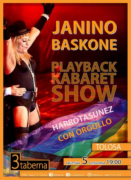 Janino Baskone - Playback kabaret show
