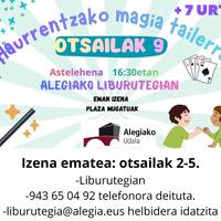 Haurrentzako magia tailerra