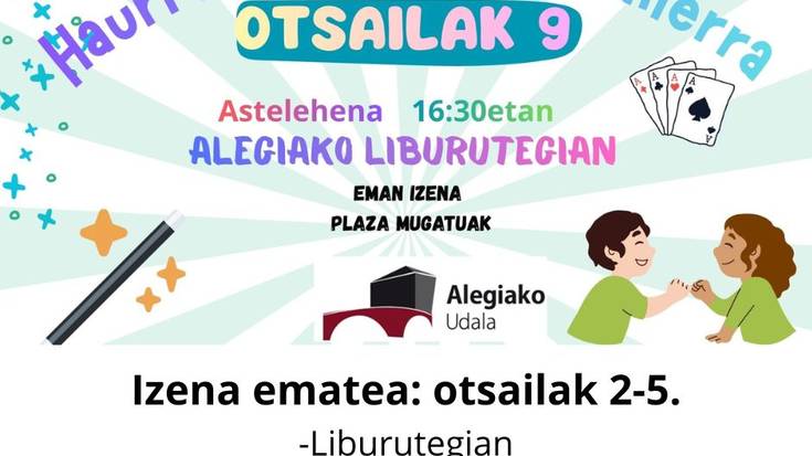 Haurrentzako magia tailerra