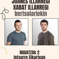 Bertso bazkaria Illarregi anaiekin