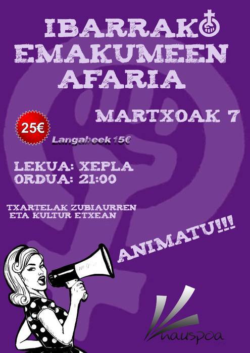 Ibarrako emakumeen afaria