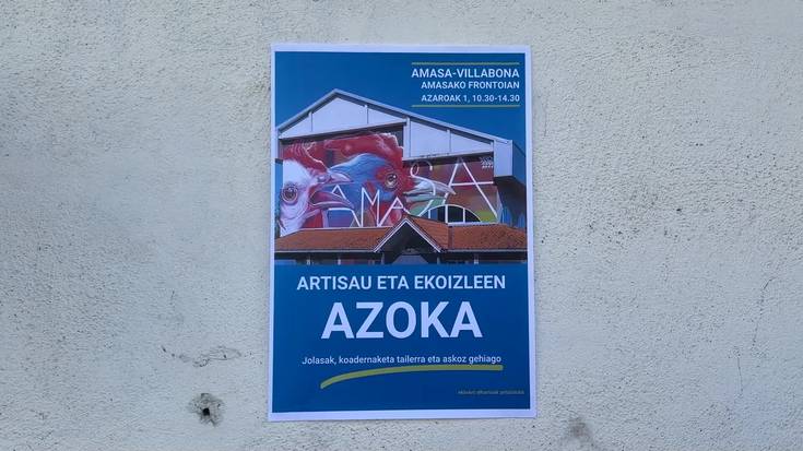 Artisau eta ekoizleen azoka larunbatean