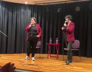 Idoia Torregarai eta Mirari Martiarenaren lana Ibarran taularatu dute