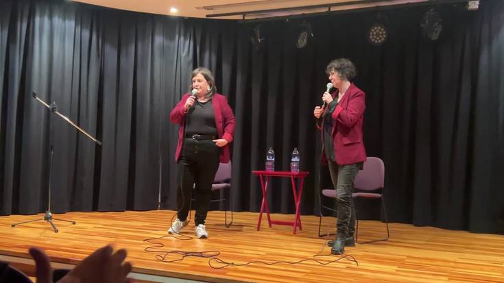 Idoia Torregarai eta Mirari Martiarenaren lana Ibarran taularatu dute