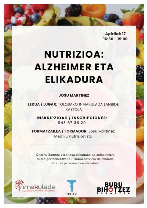 Nutrizioa: Alzheimer eta elikadura