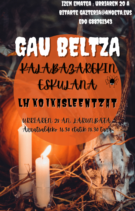 Kalabazarekin eskulana ikastaroa