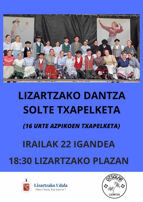 Lizartzako dantza solte txapelketa