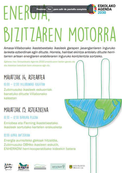 Energia bizitzaren motorra