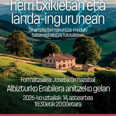 Adimen artifiziala herri txikietan eta landa-ingurunean