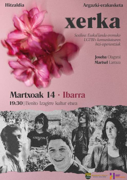 'Xerka' hitzaldi eta argazki-erakusketa