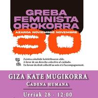 Greba feminista orokorra - Giza kate mugikorra