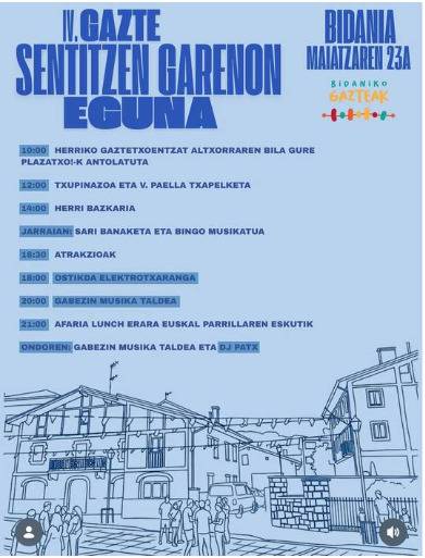 IV. Gazte sentitzen garenon eguna