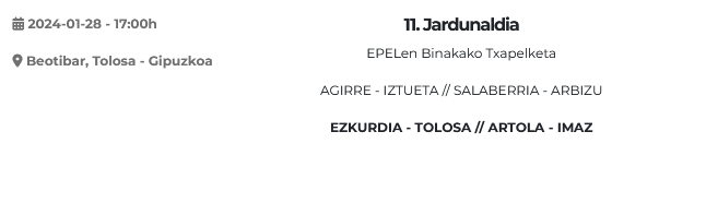 Esku pilota jaialdia