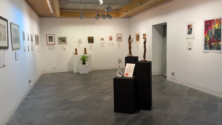 “Irudiak eta mezuak” erakusketa ikusgai dago Aranburu Jauregian martxoaren 7ra arte