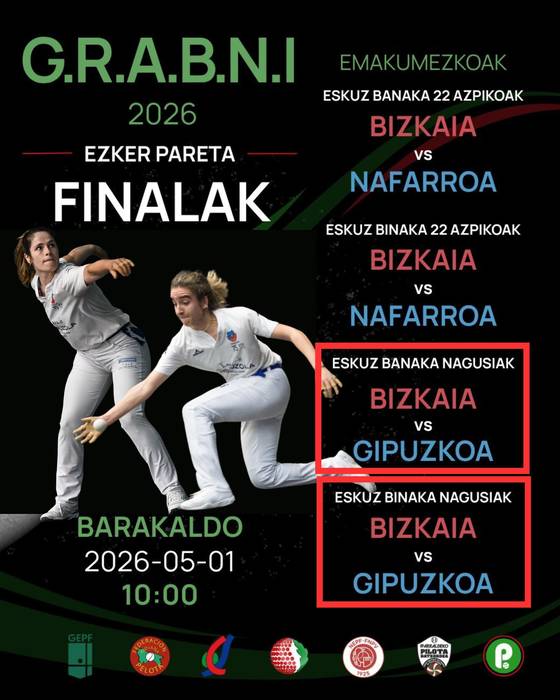 GRABNI finalak asteburuan