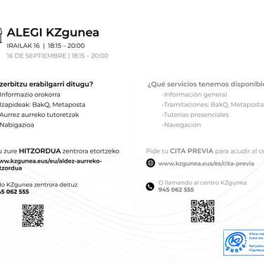 KZ Guneko tutorearen hurrengo bisita irailaren 16an izango da