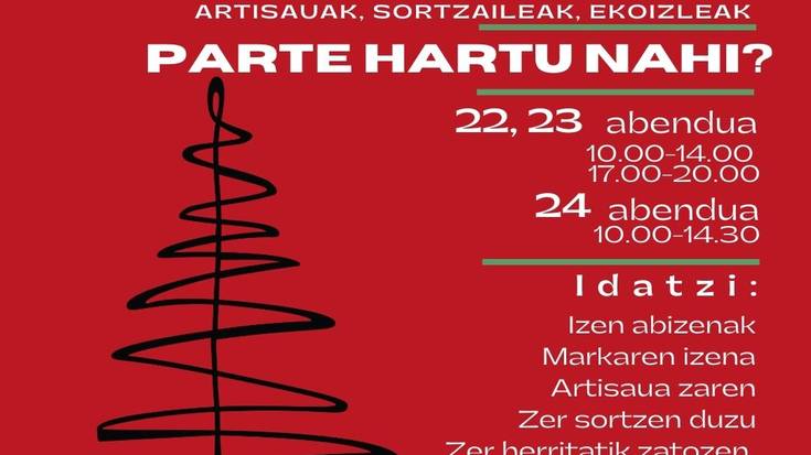 Gabonetako Pop Up Azoka