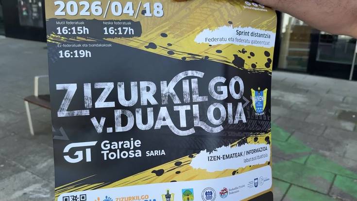 Zizurkilgo Duatloia bikoteka egiteko aukera emango dute