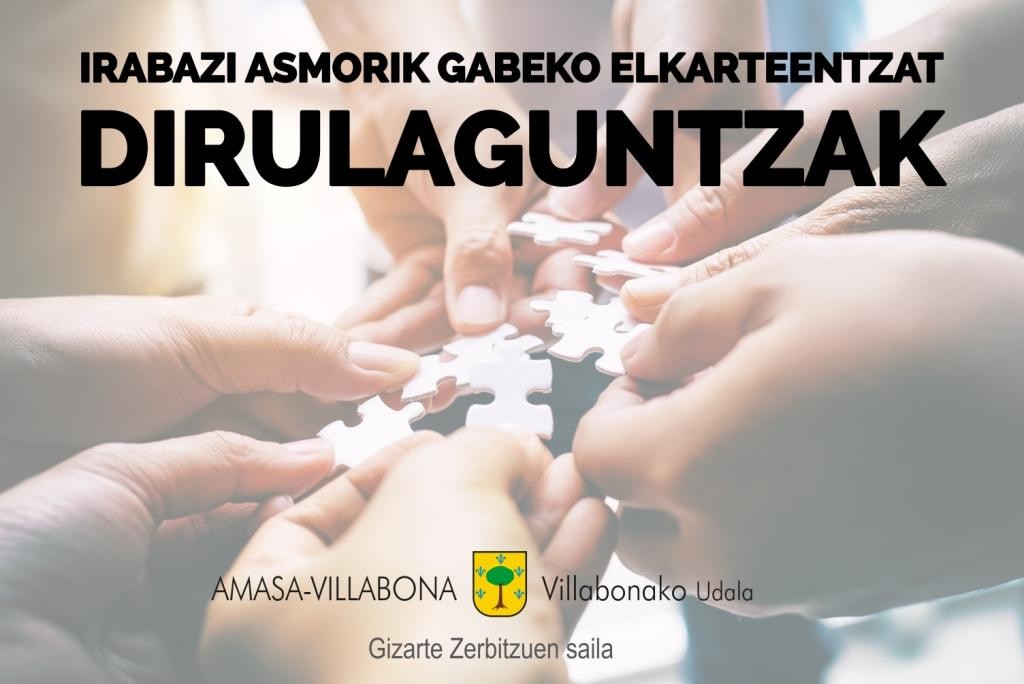 Gizarte Zerbitzuen arloan jarduten duten elkarteentzat dirulaguntzak eskatzeko epea zabaldu du Udalak