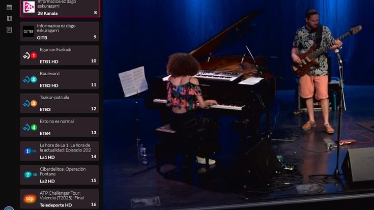 28 Kanala ikusgai Izarkomen begizta zerbitzuan