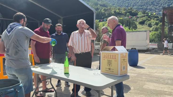 Txakolina eta sardinak festei agur esateko