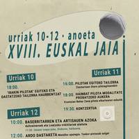 XVIII. Euskal Jaia