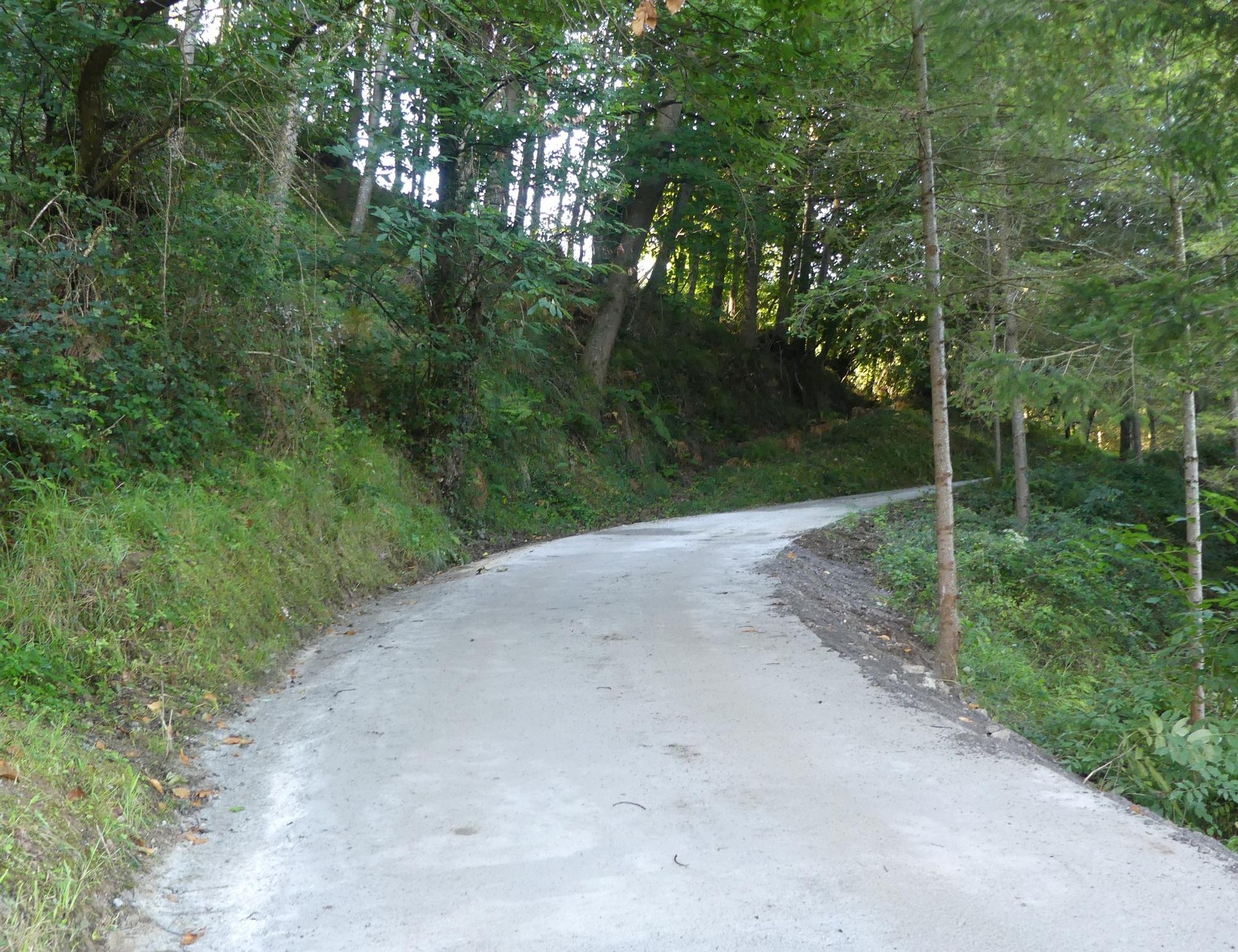 Lanak amaituta, ireki da Alustizara doan errepidea