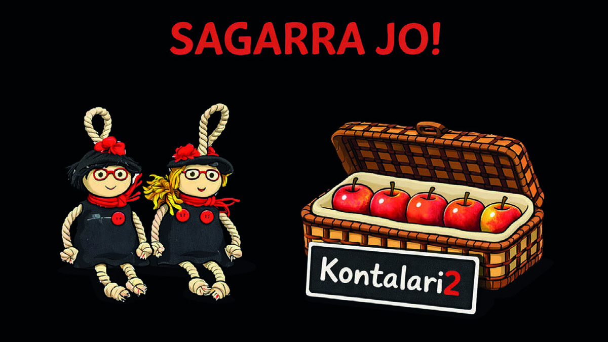 "Sagarra jo!" ipuin kontaketa