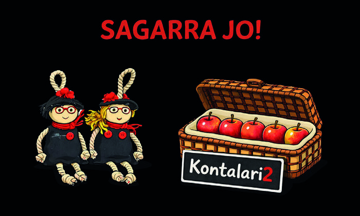 "Sagarra jo!" ipuin kontaketa