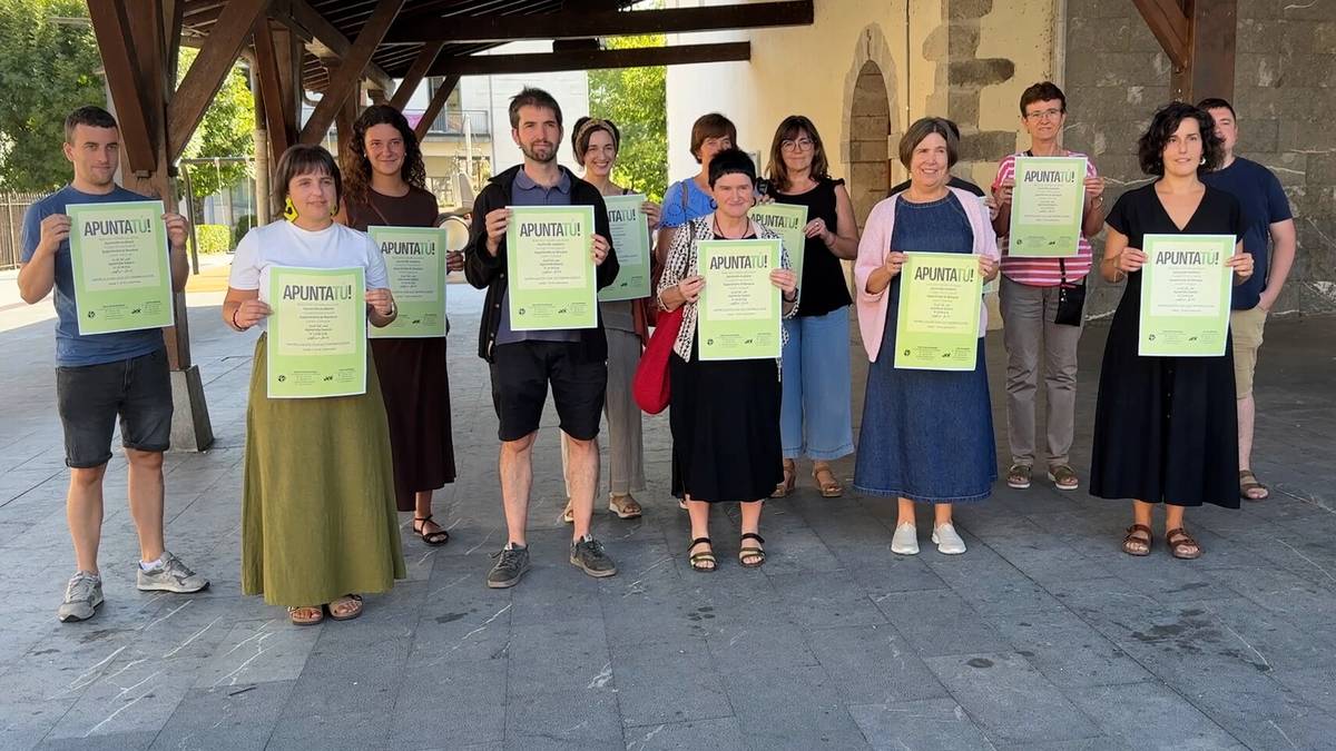 Eskualdeko bi euskaltegietan izena emateko epea irailaren 18ra bitartean irekita dago