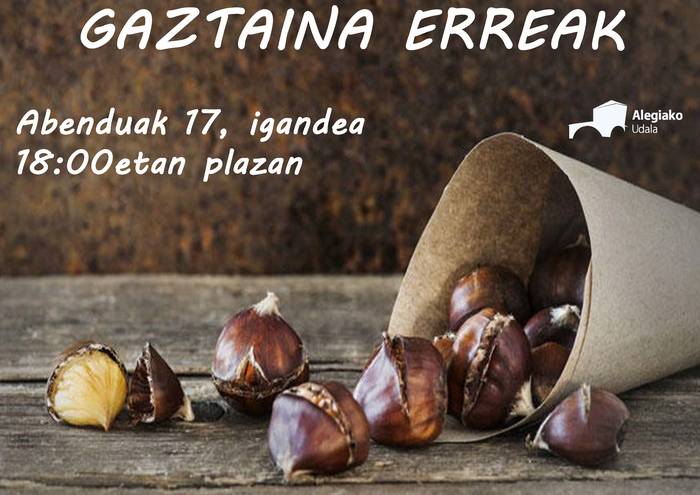 Gaztaina erreak herritarrentzat.