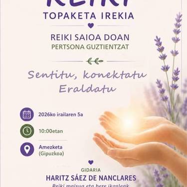 Reiki topaketa irekia