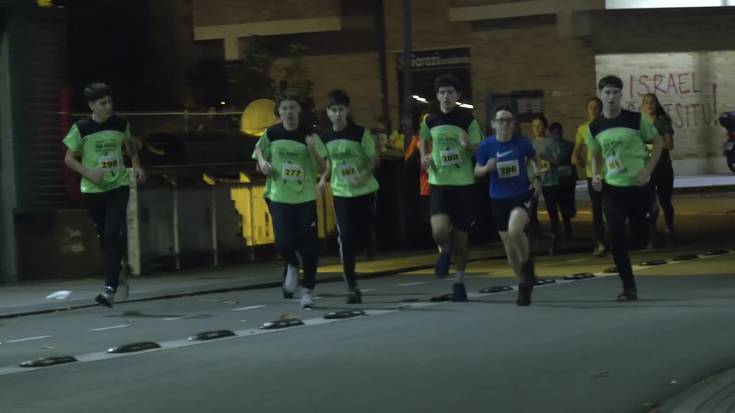 Haurrek eta gazteek ere parte hartu dute Gau Krosean