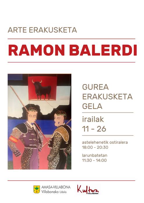 Ramon Balerdi arte erakusketa