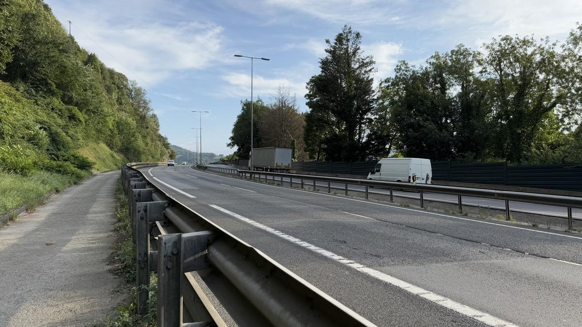 N-1ean, Tolosan,  asfaltatze lanak egingo dira asteburuan