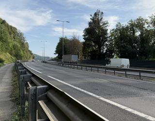 N-1ean, Tolosan,  asfaltatze lanak egingo dira asteburuan