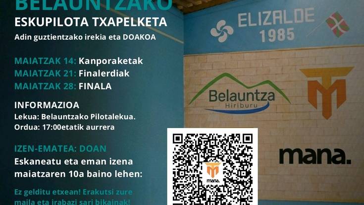 Belauntzako eskupilota txapelketa