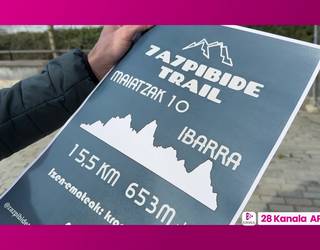 Zazpibide Trail mendi lasterketarako dortsala