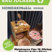 Maiatzaren 11ko ‘Eko jolasak’ tailerrerako maiatzaren 4tik 7ra eman beharko da izena