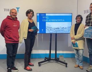 Behin betiko aurrekontua aurkeztu du Tolosako udal gobernuak 2025erako