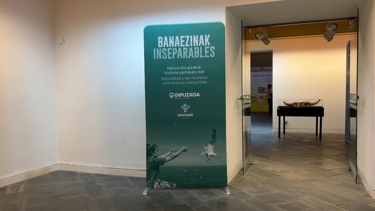 Banaezinak erakusketa ikusgai Aranburu jauregian