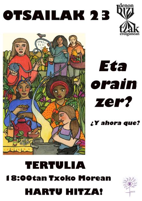 "Eta oran zer?" Tertulia